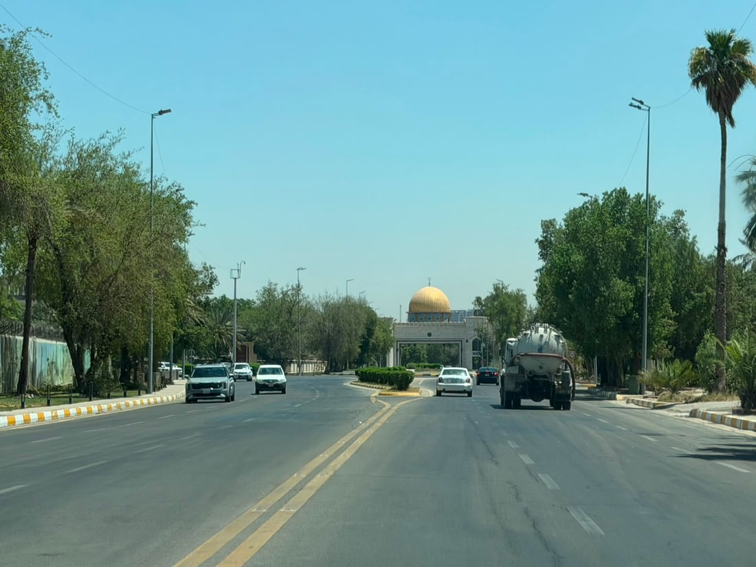 الخضراء فارغة بعد صولة الزيدي.. الدخول ممنوع والخروج بتفتيش دقيق (صور)