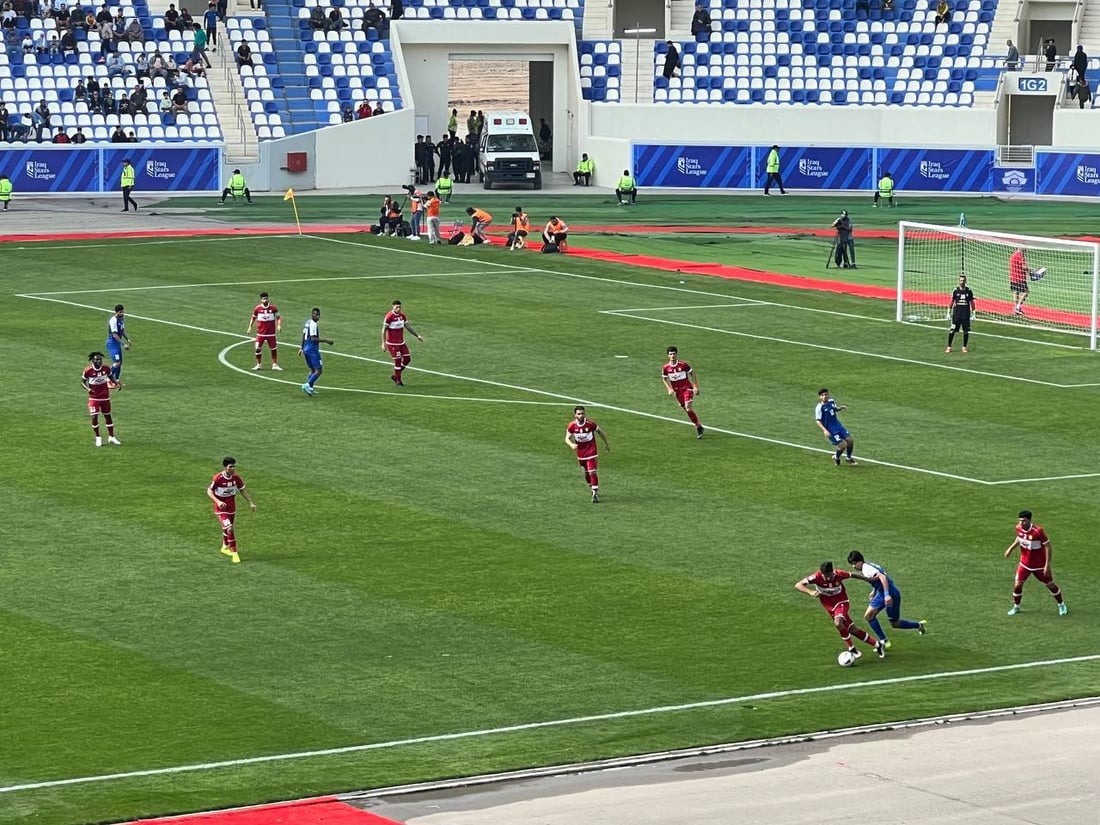 على أرضه ووسط جمهوره.. الميناء يتعادل مع الحدود بشق الأنفس في الوقت بدل الضائع