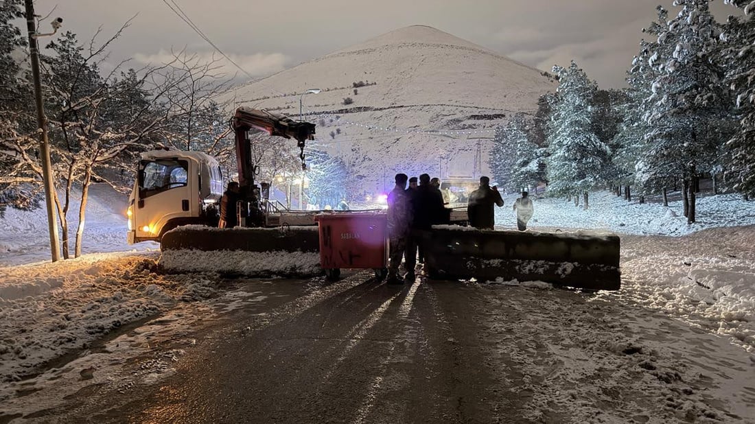 رێگاکانی دۆڵەمیران و ئەزمەڕ و شاخی گۆیژە لە سلێمانی داخران