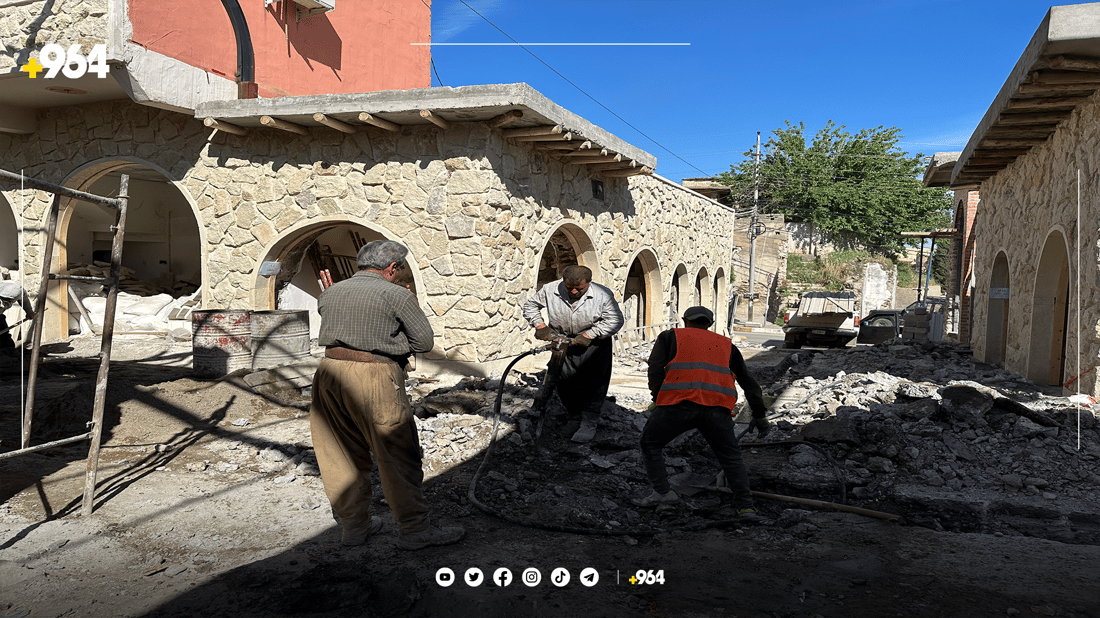 بازاڕی کۆنی زاخۆ دەبوو ئێستا جمەی بێت کەچی هێشتا تەواو نەکراوە