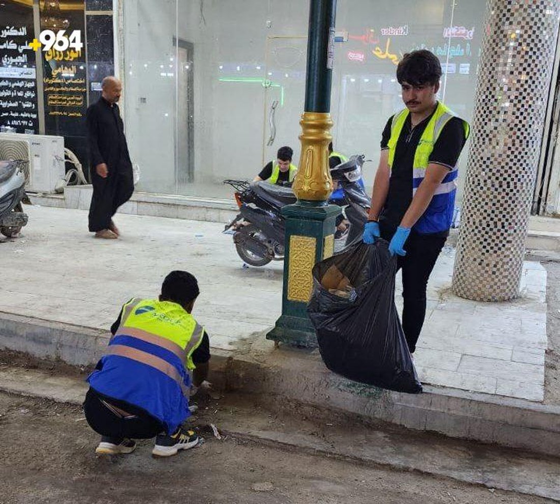 صور: بلدية السماوة لا تغطي 1600 موكب والمتطوعون نظفوا الشوارع بعد ليلة الزناجيل