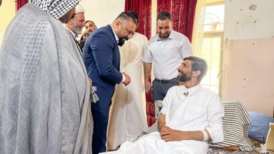 النائب وتوت يتعهد بكشف المتورطين في محاولة اغتيال الناشط ضرغام ماجد