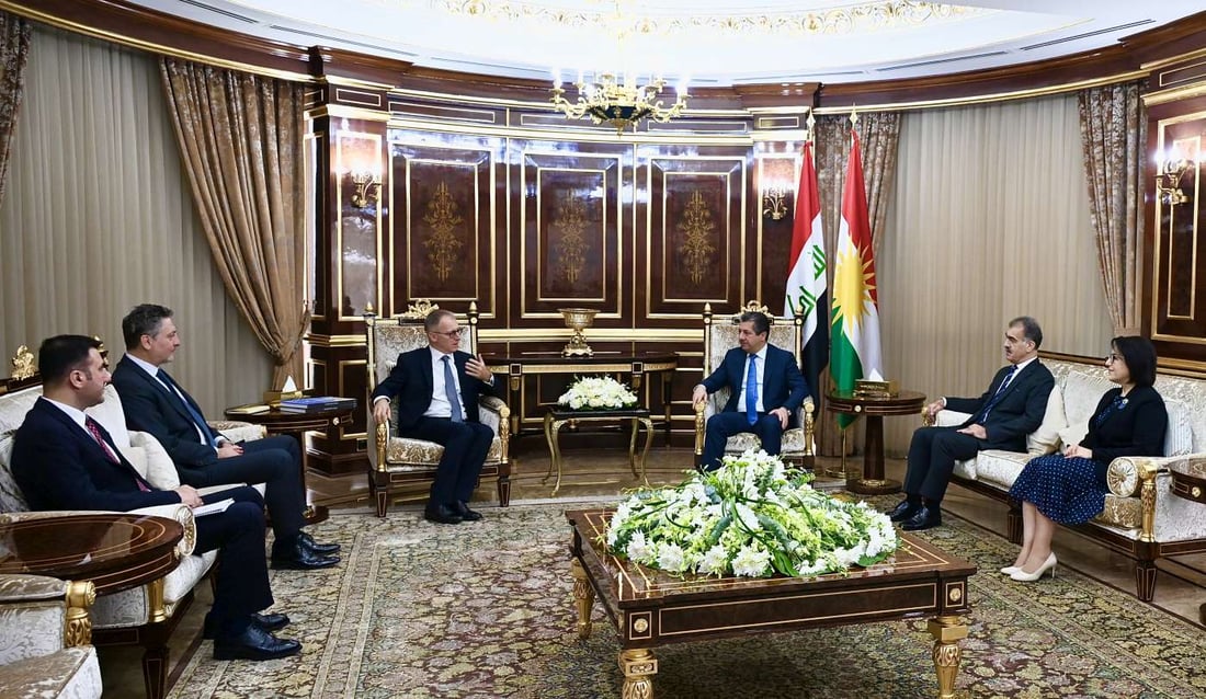 مسرور بارزاني: مشاكلنا المالية مع بغداد ستحل وفق الدستور والموازنة (صور)