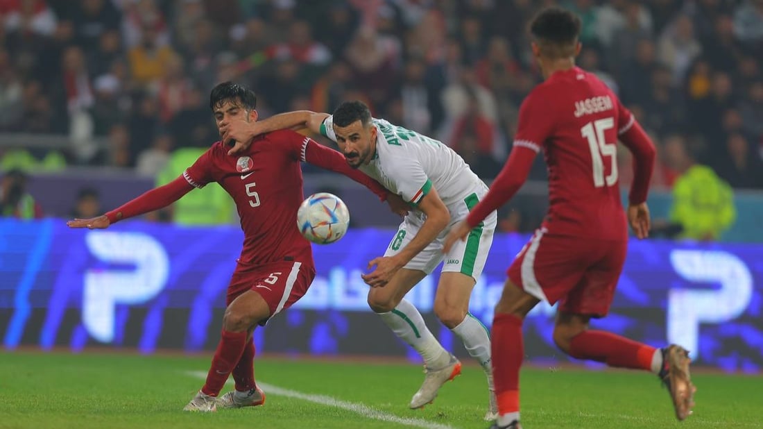 العراق إلى نهائي خليجي 25 بعد فوزه على قطر 2-1