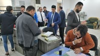 صور من انتخابات المسيب.. بعض الأحزاب وفرت حافلات نقل خا