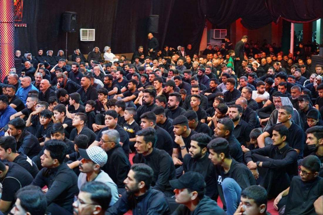 فاقد الموسوي يلهب ليالي النعمانية.. المئات حضروا في حسينية جلال الكناني (صور)