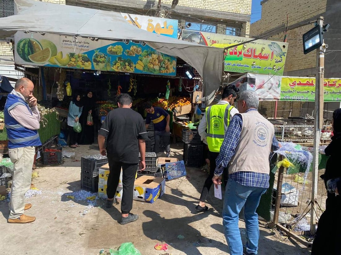 الزعفرانية “تحاور” أصحاب البسطات قبل رفع التجاوز.. آليات البلدية مستعدة