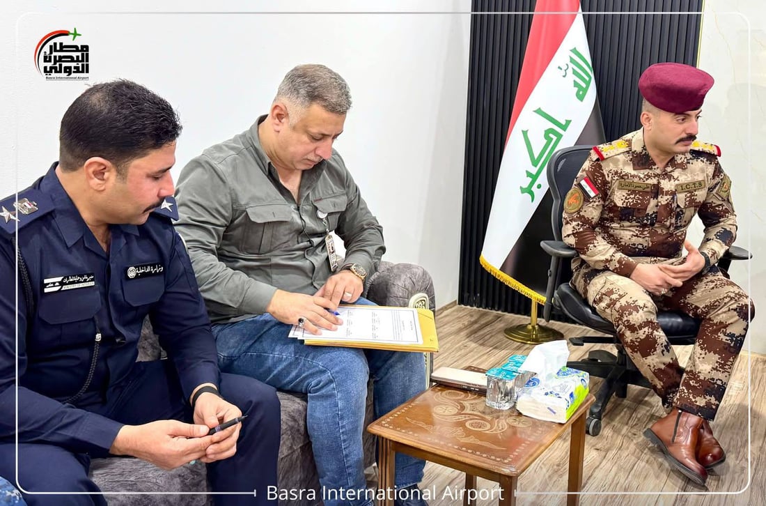 انسحاب جهاز مكافحة الإرهاب.. قوة جديدة تتسلم الباب الخلفي لمطار البصرة