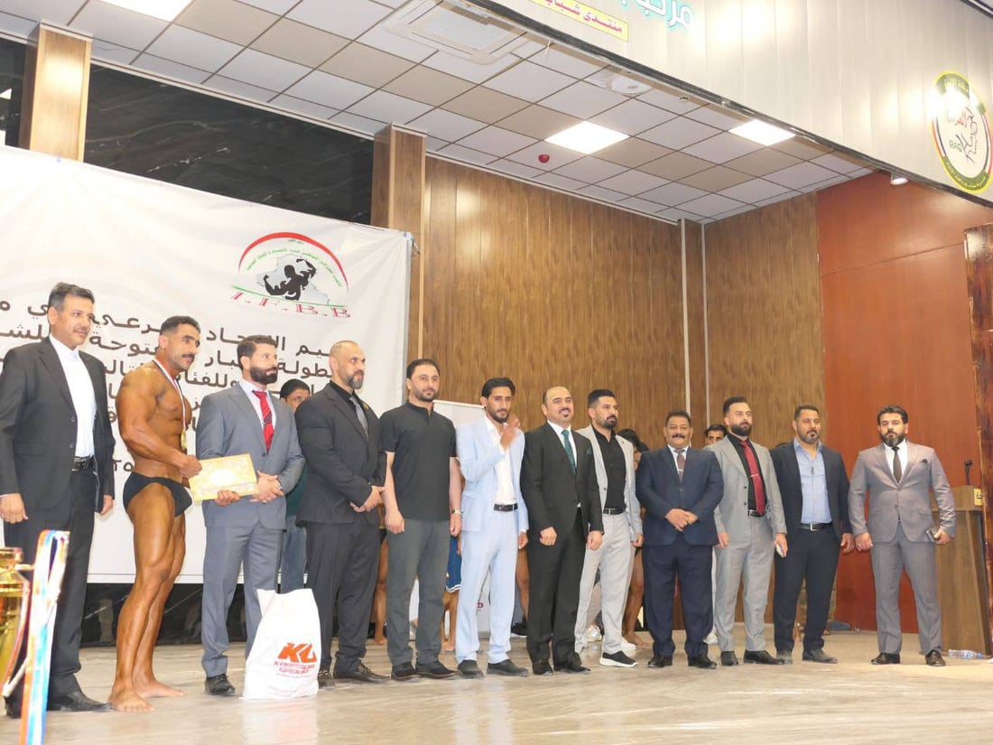 صور: تتويج الفلوجة ببطولة كمال الأجسام في الأنبار