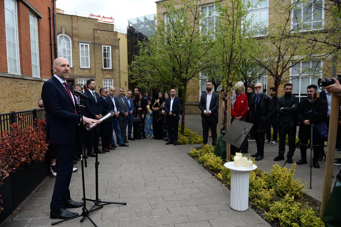 مۆنۆمێنتی ئه‌نفال به‌فه‌رمی له‌ناو حكومه‌تى خۆجێی لامبس جێگیركرا