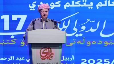 Barzani urges Baghdad to keep Iraq out of regional conflicts