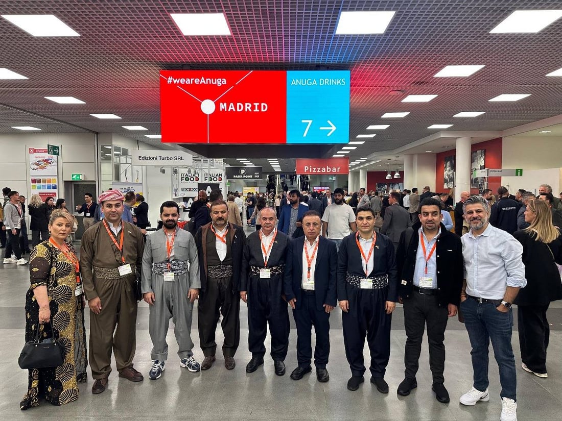 شاندێكی خۆراكی هەولێر لە ئەڵمانیان