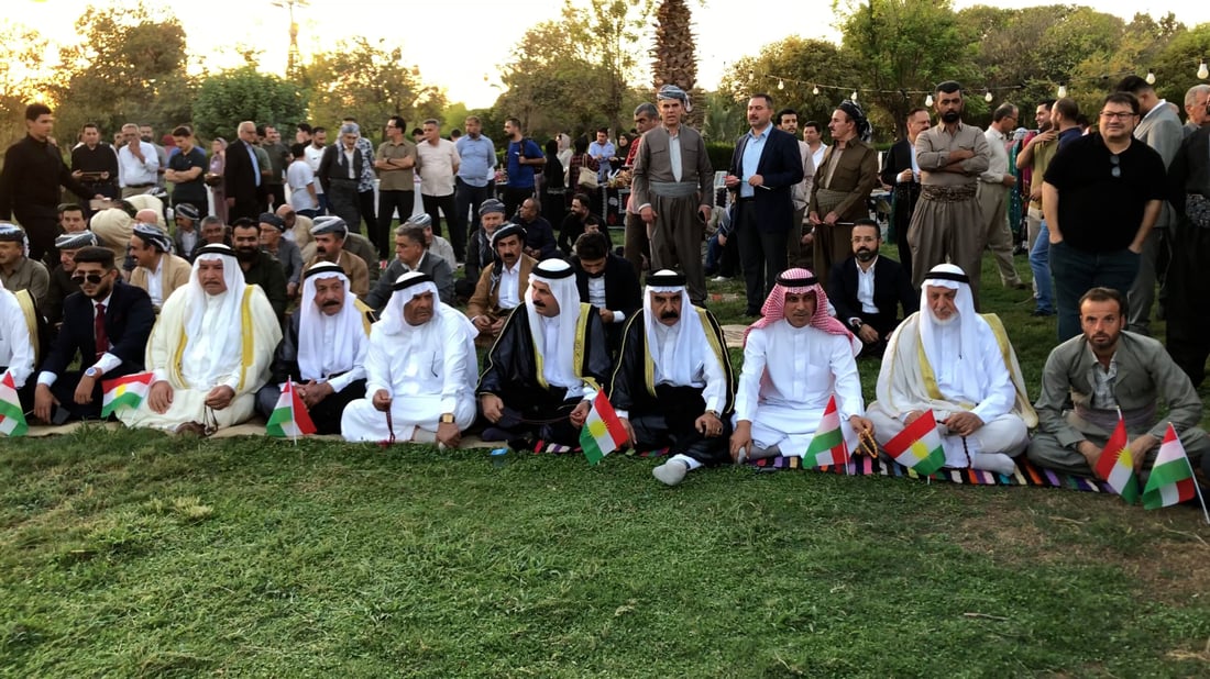 فيديو: شيوخ العرب في أربيل زاروا بيت 