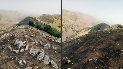 مەوسمی ئاگرە و پۆلیس مەفرەزەکانی لە کەژ و کێو دەگەڕێنێ