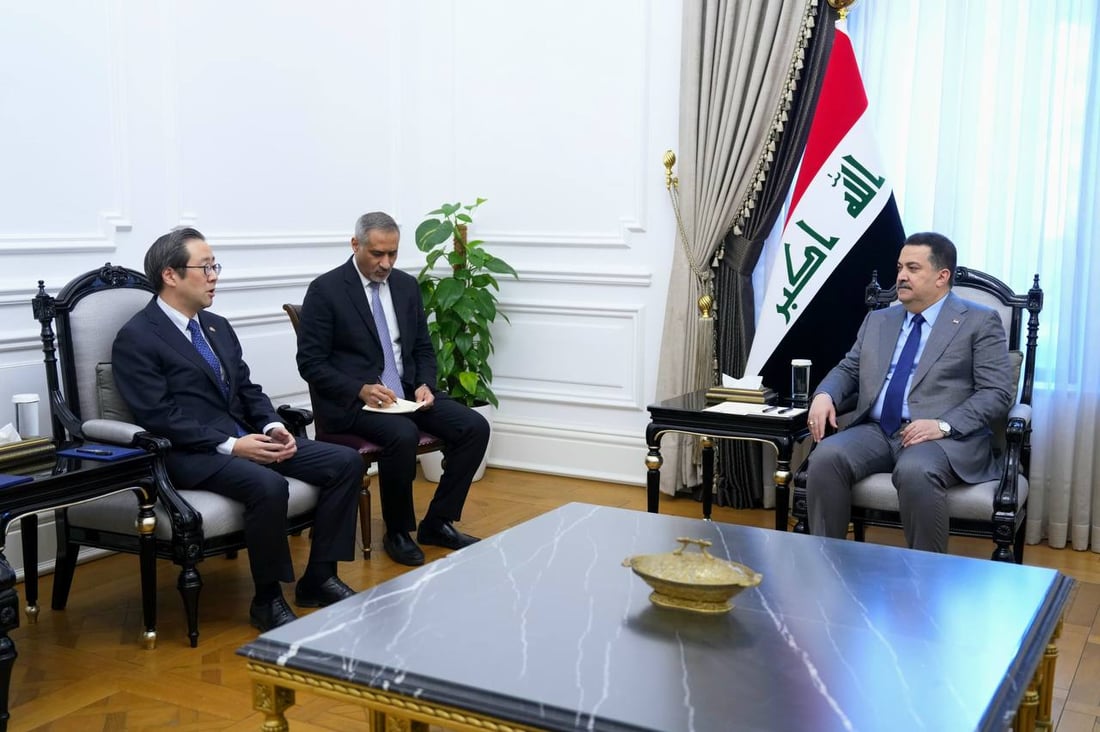 Al-Sudani meets South Korean ambassador to discuss expanding cooperation