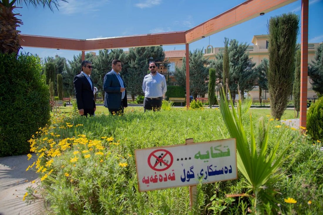 پارک و باخچەكانی هەولێر نۆژەن و رێكدەخرێنەوە