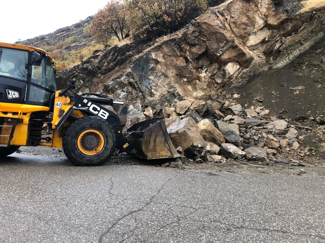 شارەوانى گاپێڵۆن رێگاى نزیک گۆمە قازانیان پاککردەوە