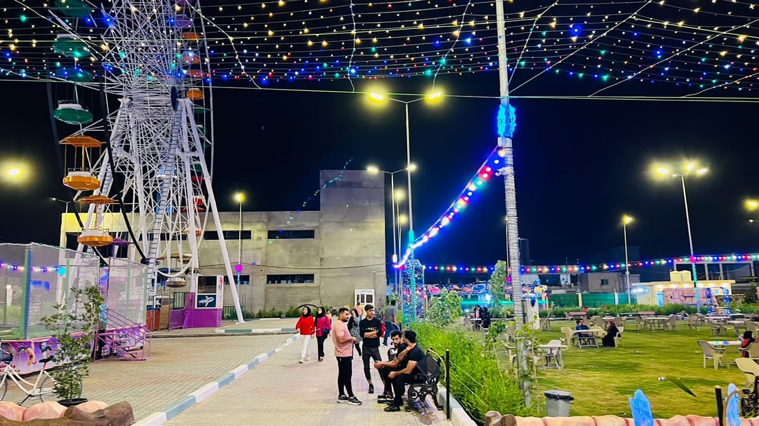 صور من افتتاح أكبر مدينة ألعاب في شهربان: لن نذهب هذا العيد إلى بعقوبة