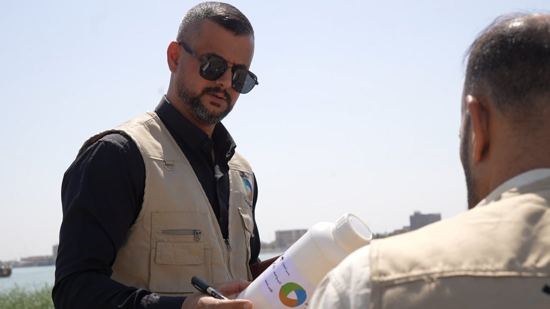 صور: سجال في البصرة بين البيئة والمجاري بعد رصد 700 نشاط ملوث بشط العرب