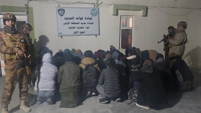 28 كەسی قاچاغ لە سنووری سلێمانی دەستگیركران