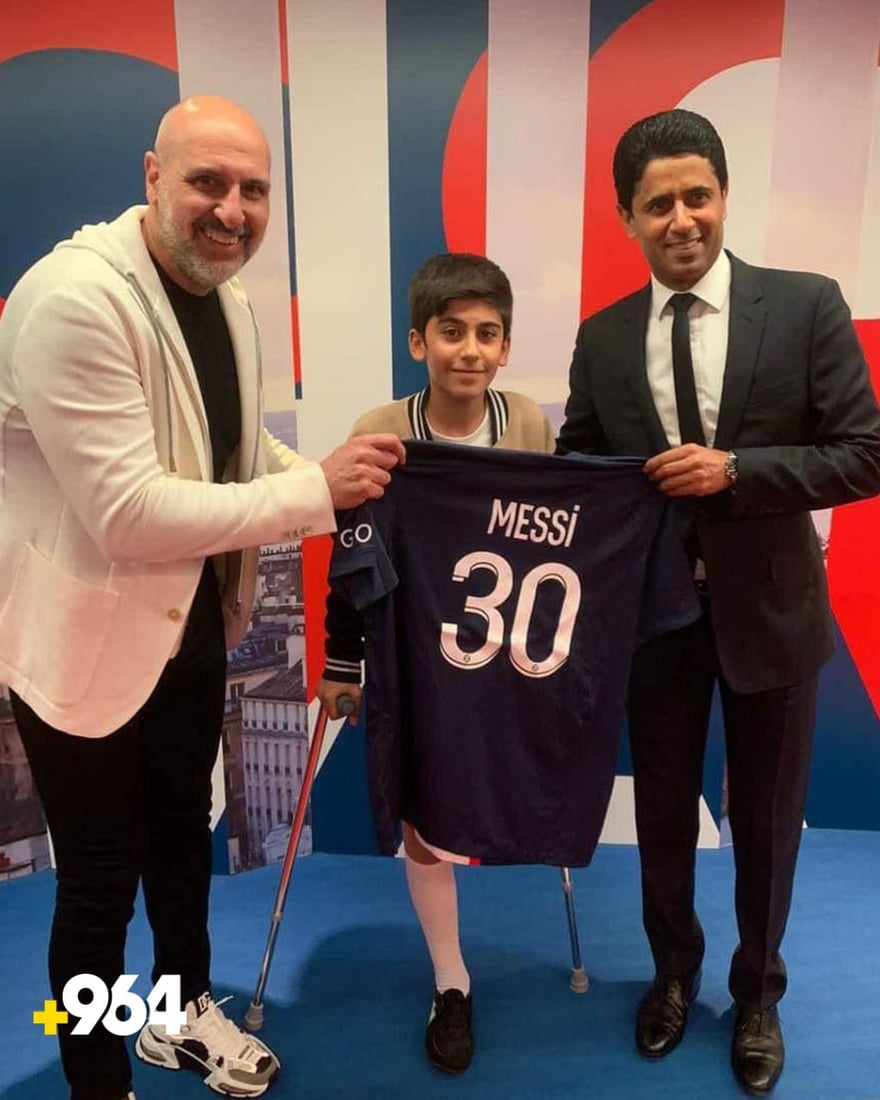 ئەحمەد محەمەد چاوی بە مێسی و ئیمپاپی دەکەوێت