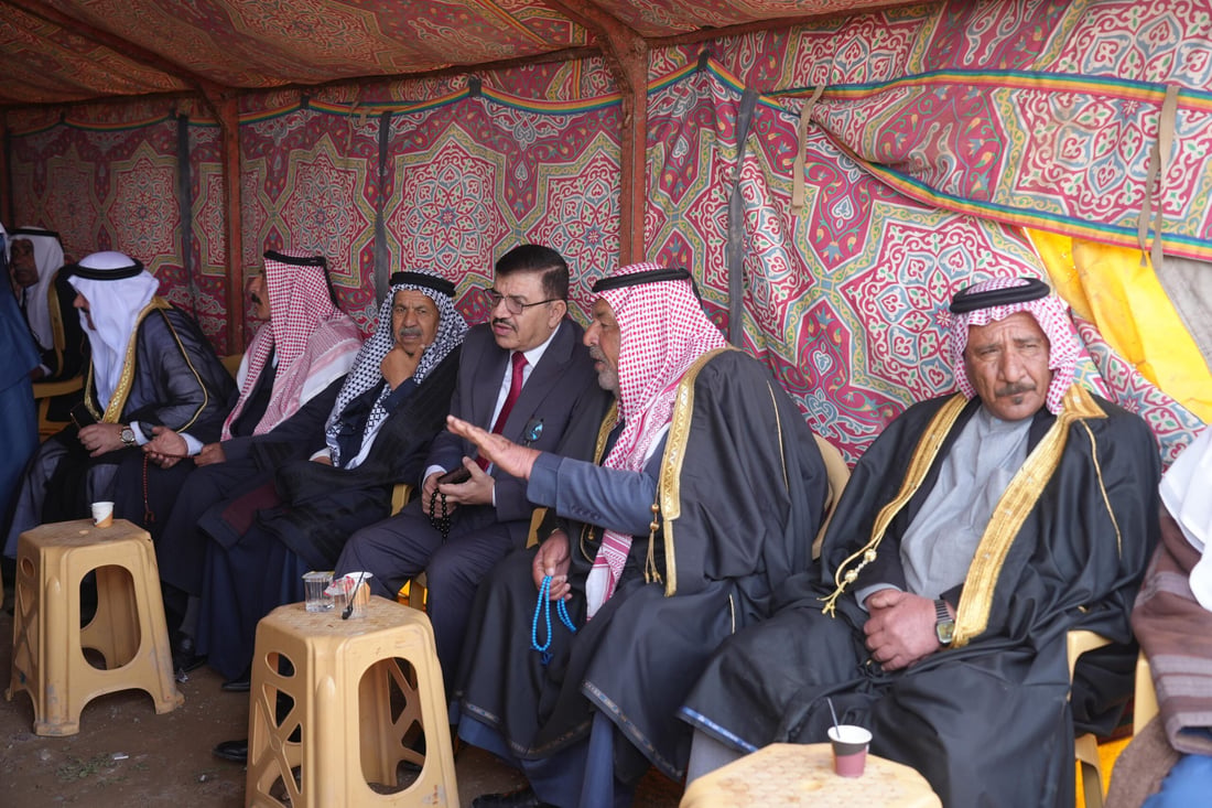 أحرقت زوجها في تكريت ودفعت “الفصل” 60 مليوناً.. انتهى نزاع العبيد (صور)