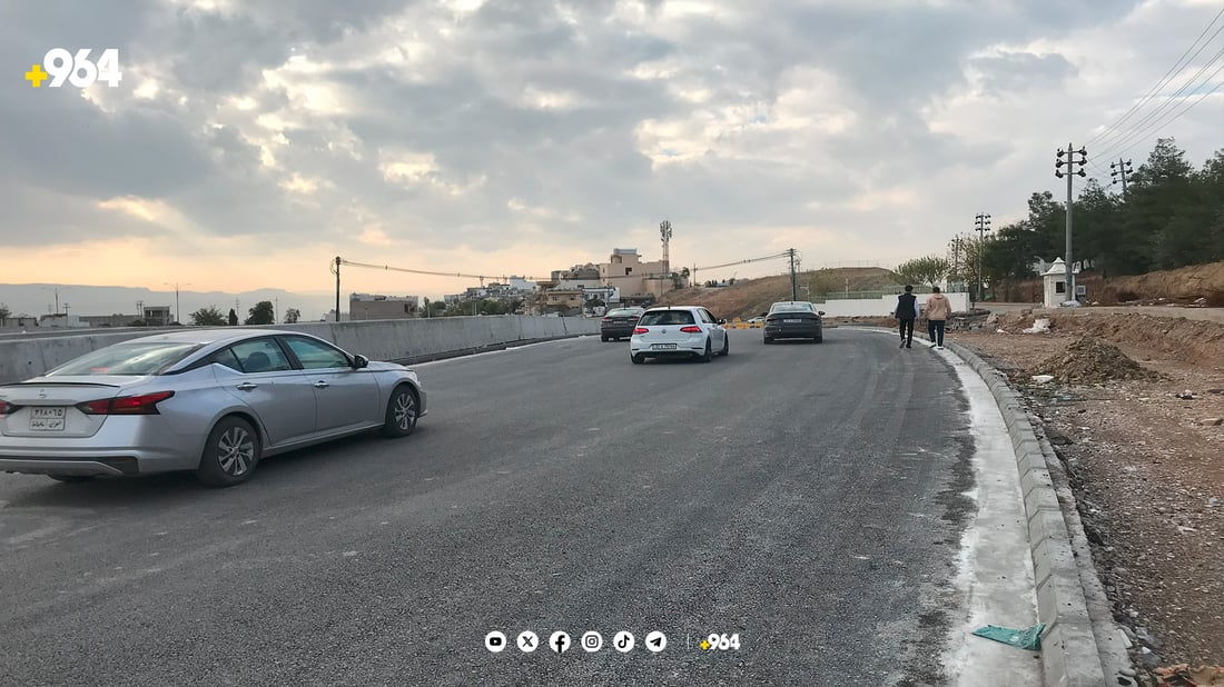 دووەم ئاراستەی پرۆژەی یەکتربڕی فاروق كرایەوە