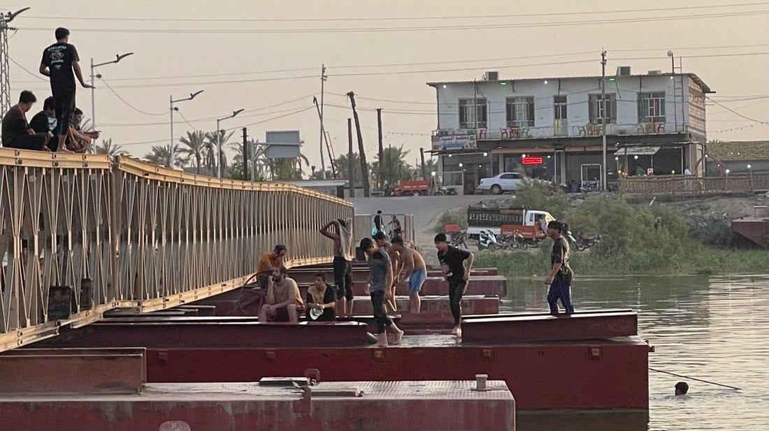 صور من البصرة: لا مفر من الشرجي إلا الفرات.. لكن السباحة لا تخلو من حوادث الغرق