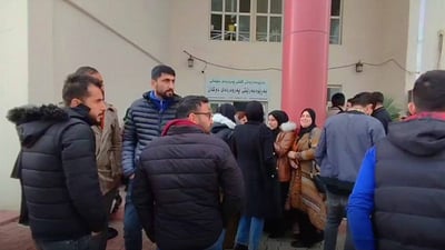 مامۆستایانی وانه‌بێژ له‌ دوكان دژی “غیاب”دانیان گردبوونه‌وه‌