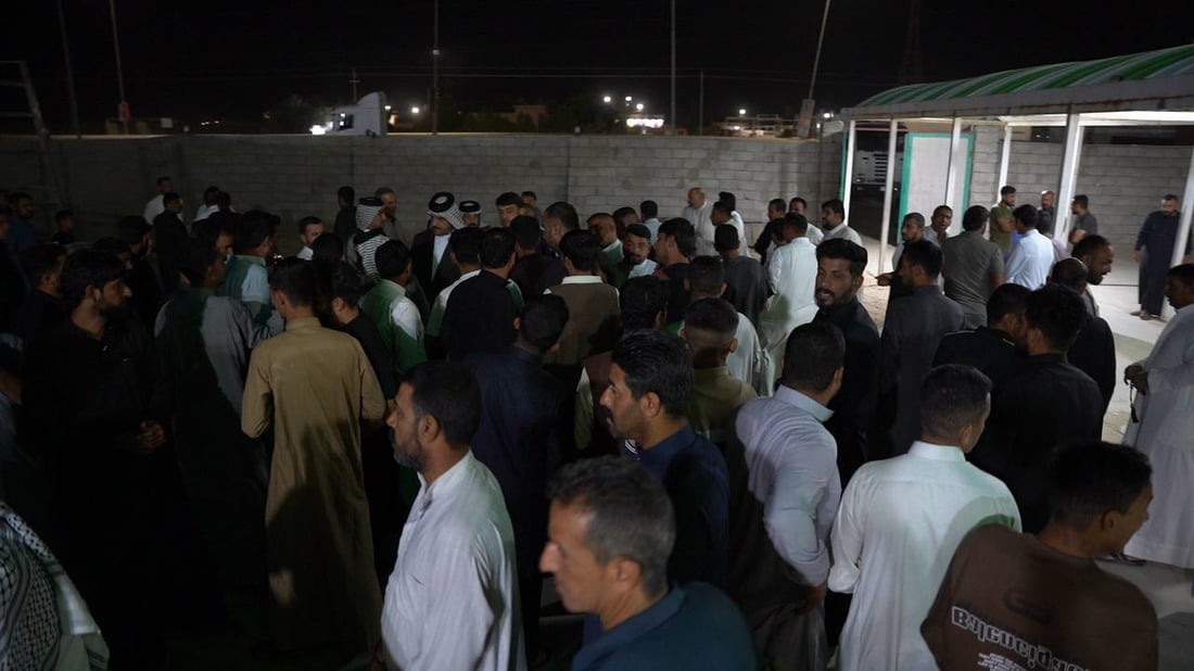 صور: إضراب سواق العراق ضد إيران الليلة بعد اعتداء وسرقات في زرباطية