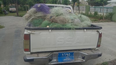 لە ئیمامی زامن 30 تۆڕی راوچییەکان دەستی بەسەردا گیرا