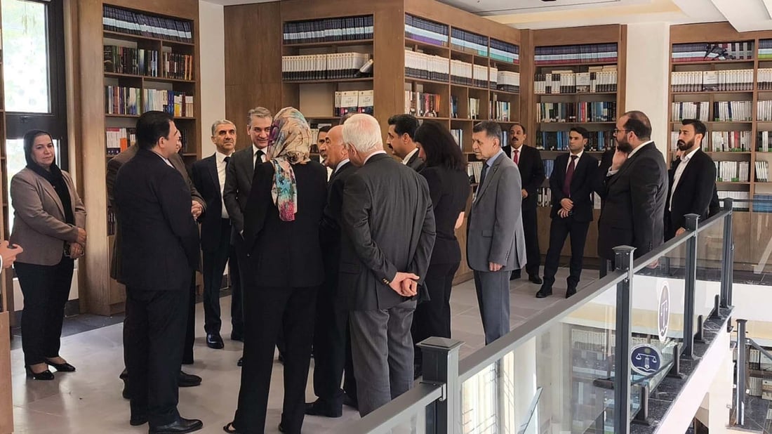 پێشانگایەکى هه‌میشه‌یی كتێب له‌ ناو وه‌زاره‌تى داد كرایه‌وه‌