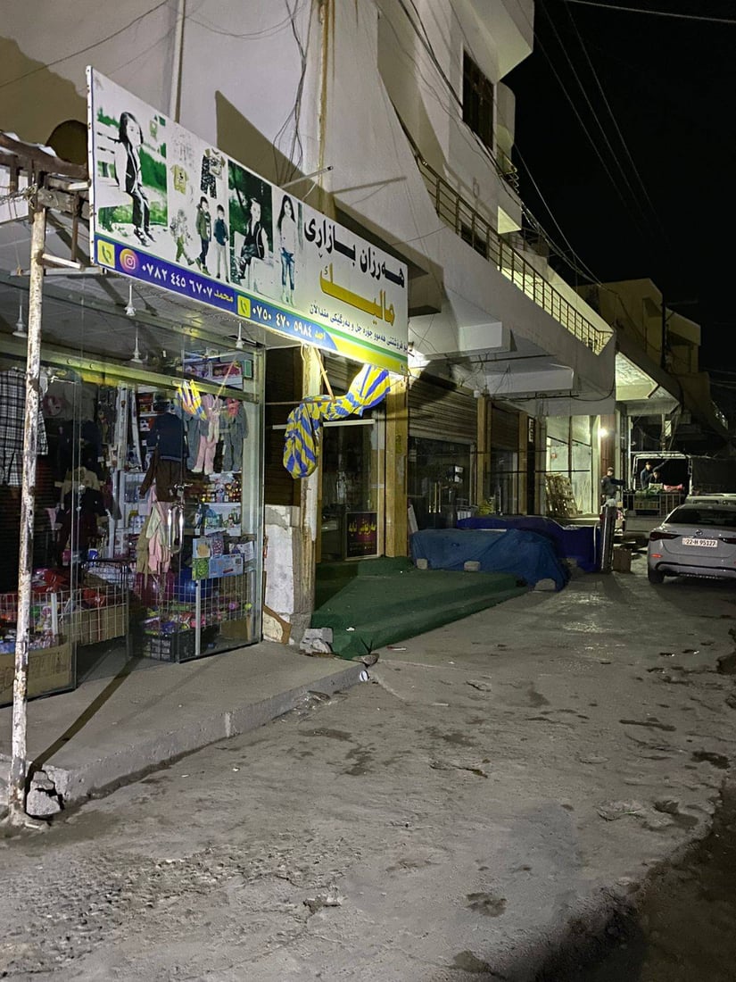 بە شەش تیم تەواوی بازاڕی خەلیفان پشکنینی بۆ کرا 