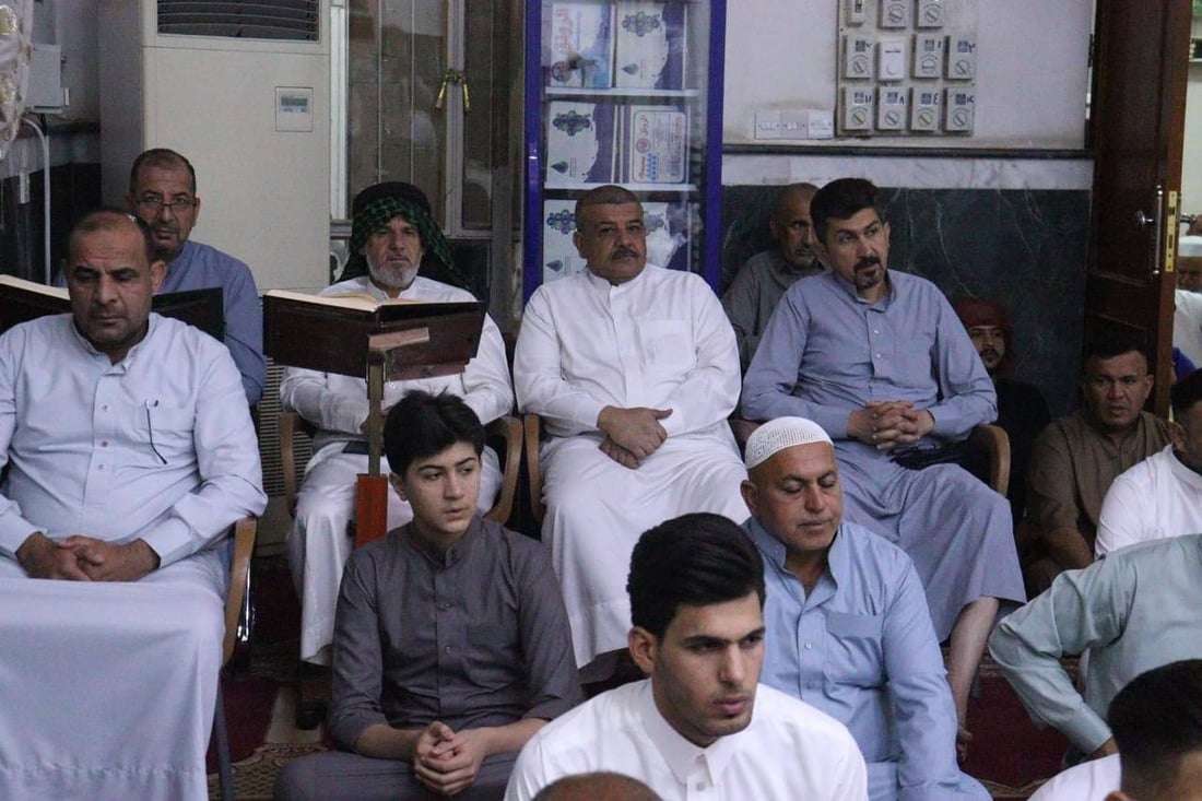 صور: جامعا السادة والشافعي في بعقوبة لم يسعا الحضور في صلاة العيد