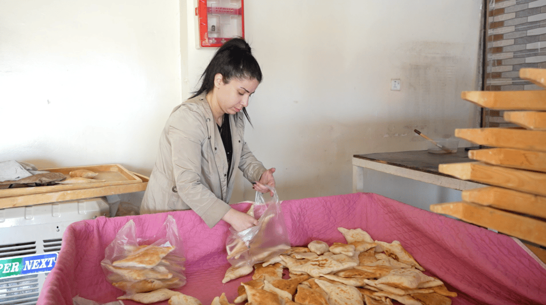 Young woman opens Batnaya’s only samoon bakery, filling vital gap in village