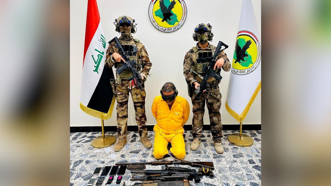 بإنزال جوي ناجح.. مكافحة الإرهاب يعتقل قيادياً في داعش بين كركوك وصلاح الدين