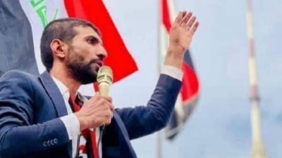 تظاهرة أمام المحكمة بعد حكم بالحبس 4 أشهر لضرغام ماجد و9 ناشطين (فيديو)