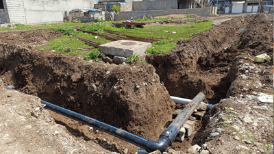 كۆمپانیایه‌ك پارەی وەرنەگرتووە و پڕۆژەیەکی ئاو تەواو دەکات