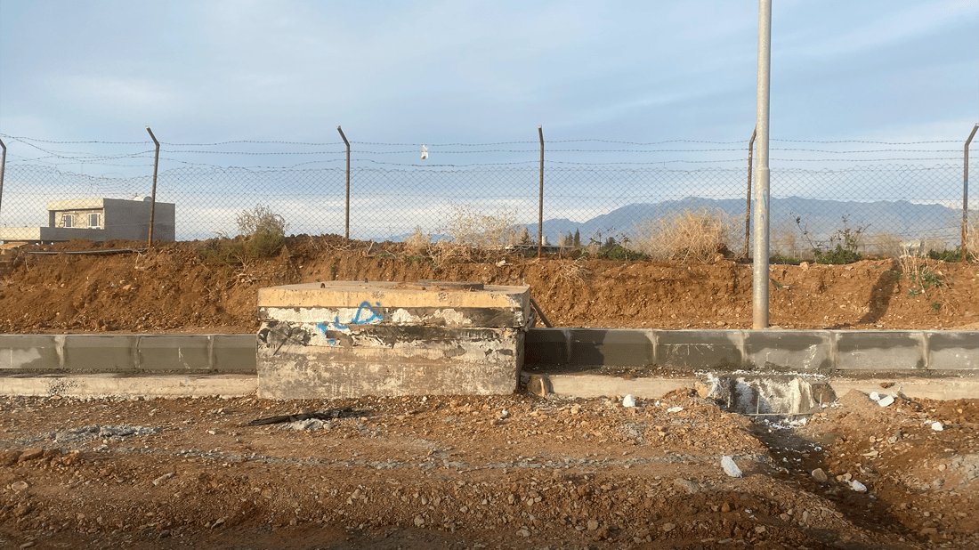 شەقامێکی سەرەکی لە هەڵەبجە تەواو دەکرێت