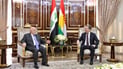 PM Barzani, Al-Abadi discuss elections and federal relations