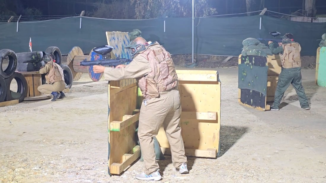 Mosul man opens city’s first paintball arena after 12 years abroad