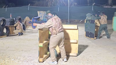 Mosul man opens city’s first paintball arena after 12 years abroad