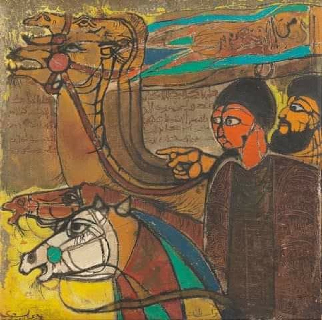 بغداد تودّع مؤسس فن الجداريات في العراق.. رحيل غازي السعودي عن 78 عاماً