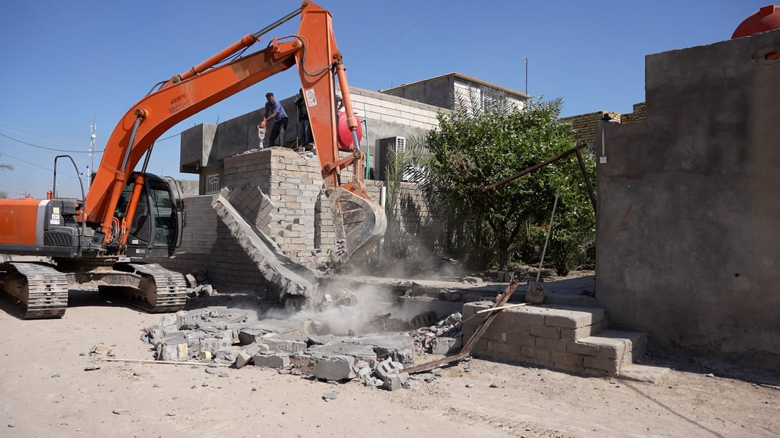 بغداد تجرد التجاوزات على عقارات الدولة تمهيداً لإزالتها