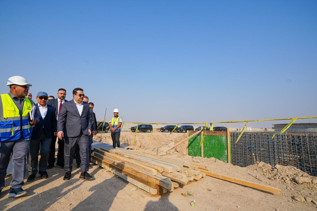 صور: السوداني يتابع الأعمال التنفيذية لمجاري الخالص وبعقوبة