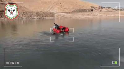 تەرمی ئەو گەشتیارە دۆزرایەوە کە لە ئاوی دەریاچەی دوکاندا خنکا