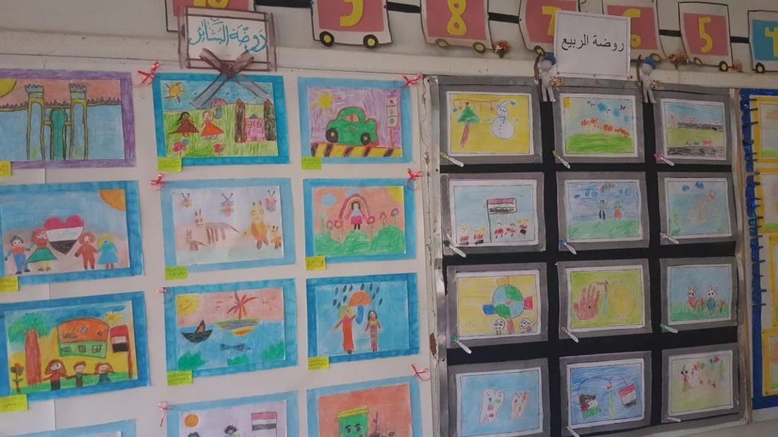 لارا فازت بالمركز الأول ثم غيث.. 50 طفلاً من المسيب تنافسوا في الرسم من 14 روضة