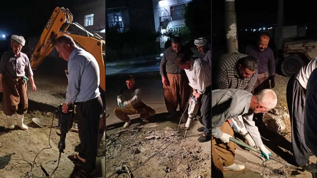 500ماڵ لە بێ ئاوی رزگارکران