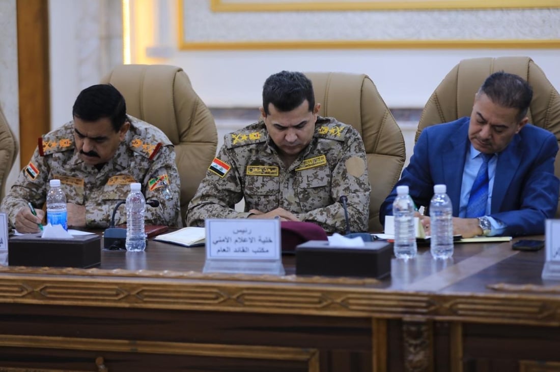قادة الجيش والبيشمركة يبحثون ضبط الحدود وتسليم المطلوبين بين بغداد وأربيل