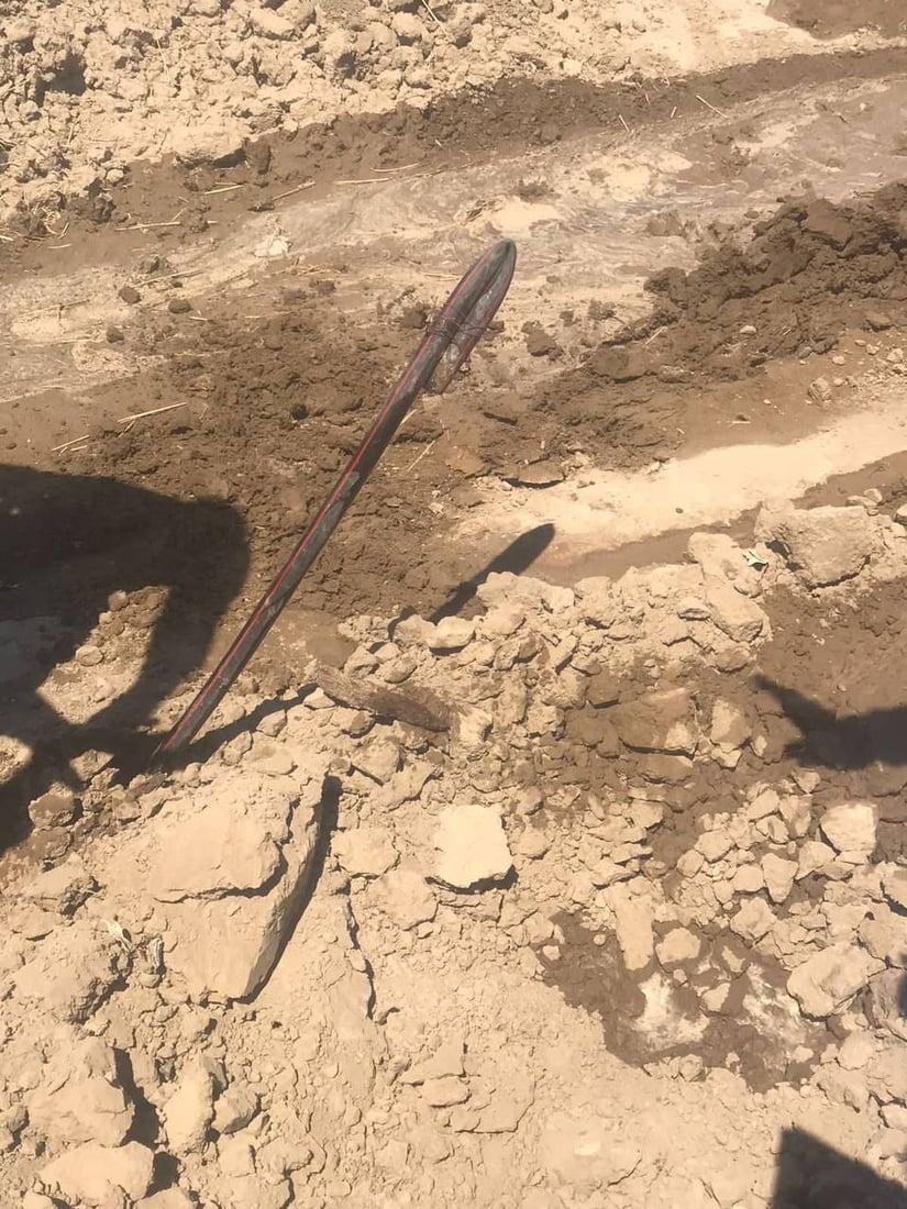 المنازل المتجاوزة على أنبوب المياه غرامتها 500 ألف.. بابل ضبطت 30 مخالفاً (صور)